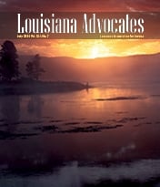 Louisiana Advocates cover